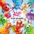 The New Year Calendar with monster Fizzy Bath Bombs 8pcs