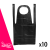 FOIL PROTECTIVE APRON BLACK - SUPER STRONG /10PCS/