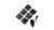  Wynie Black Rhinestones Box, Different Sizes