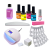 Gel polish kit with LED lamp