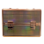 Cosmetic Beauty Case, Holographic Gold, Small