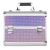 Cosmetic Beauty case - Holo Silver