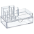 Acrylic organizer with drawer