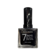 Wynie 7Days Nail Polish, Glittery Black 537