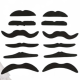 Fake Moustache 12pcs 