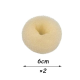 2pcs Hair Donut 6cm