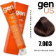 Genus Permanent Color 100ml 7.003 Natural Warm Blonde