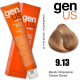 Genus Permanent Color 100ml 9.13 Very Light Blonde Ash Golden