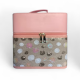 Soft Personal Beauty Case, Baby Pink with Spots