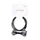 Hair Band with Bow - Navy Blue