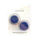 Wynie Metallic Nail Powder - Blue