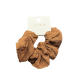 Scrunchie with Rhinestones - Brown