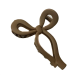 Brown Bow Claw Clip