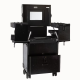 Asteri Premium Collection Black Croc Finish Trolley Case