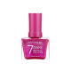 Wynie 7Days Nail Polish, Dark Pink Glitter 514