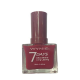 Wynie 7Days Nail Polish, Dark Red 022