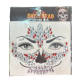 Day of the Dead Face Costume Halloween Rhinestones - 2