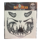 Day of the Dead Face Costume Halloween Rhinestones - 4