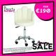 Flower Salon Chair - White