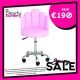 Flower Salon Chair - Baby Pink