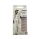 Jessie Milano Press-On Nails Medium Almond, White French Tip