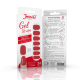 Jessie Milano Gel Strips - Red
