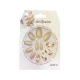 Press-on Nails, Gold with Simple Design