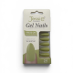 Jessie Milano Press-On Nails Medium Almond, Light Green
