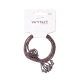Hair Band with Bow - Grey