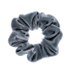 Grey Velvet Scrunchie