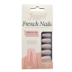 Jessie Milano Press-on Medium Coffin - V French Tip