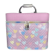 Soft Personal Beauty Case, Lilac with Hearts, Large