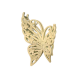 Butterfly Hair Clip, Nude