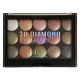 DoDoGirl 3D Diamond Eyeshadow Palette – 1