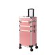 4in1 Professional Pink Diamond Trolley Case x5
