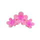 Flower Hair Claw Clip - Pink