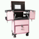 Asteri Premium Collection Pink Trolley Case With Drawer