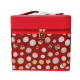 Soft Personal Beauty Case, Red with Spots