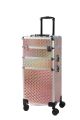 4in1 Professional Rose Gold Diamond Trolley Case