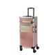 4in1 Professional Rose Gold Diamond Trolley Case 