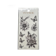 Tattoo Sticker - Butterflies & Roses