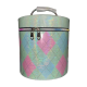Soft Round Beauty Case, Light Blue, Large