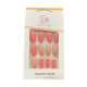 Press-on Nails - Salmon Pink