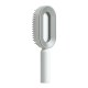Self-Cleaning Hair Brush – Silver