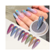 Holographic Silver Chrome Powder for Nails