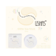 Ushas Glitter Eye Mask - Snail 60pcs