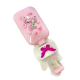 Stitch Hair Brush, Pink