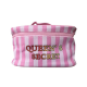 Queen's Secret Makeup Bag Striped Print