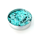 Turquoise Nail Glitter Chunks