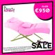Adjustable Wave Bed - Baby Pink